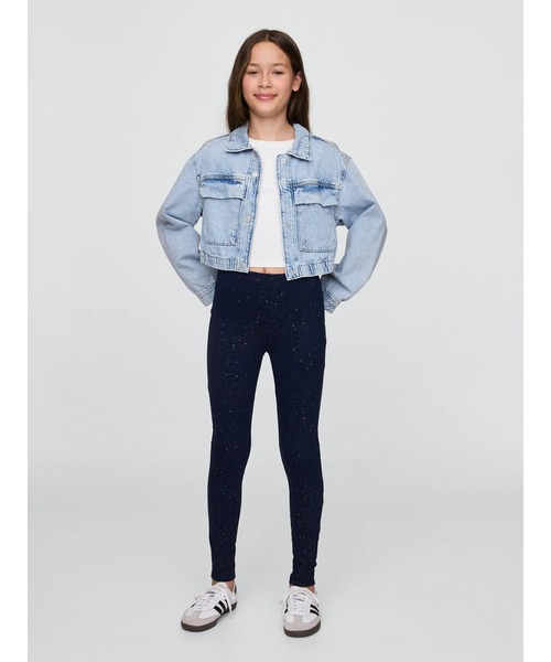 GAP（ギャップ）の「キラキラレギンス (キッズ)（レギンス/スパッツ・キッズ・グレー/ブラック/ブルー・140cm/130cm/120cm/110cm/160cm/150cm）」の13枚目の写真