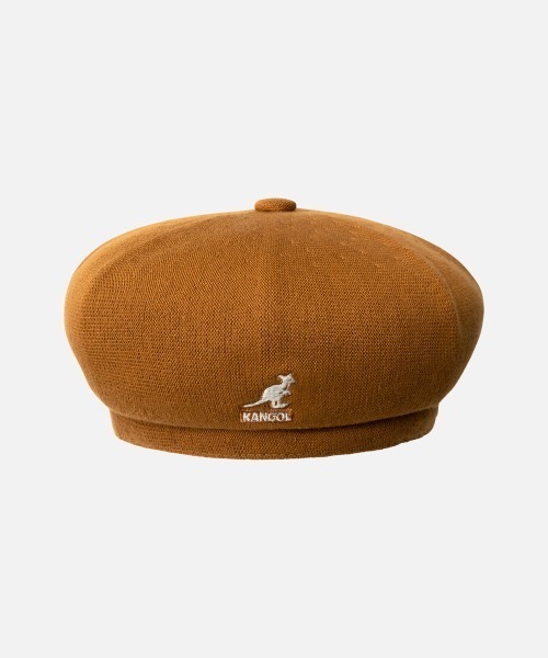 KANGOL（カンゴール）の「KANGOL BAMBOO JAX BERET（ハンチング/ベレー帽・レディース・ブラック/ブルー/ブラウン・MEDIUM/LARGE/X-LARGE/SMALL）」の2枚目の写真
