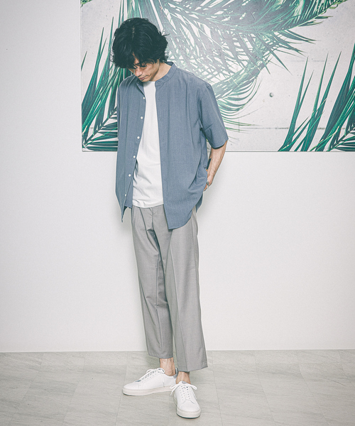ABAHOUSE(アバハウス)の「1タック テーパード アンクルパンツ(その他パンツ・メンズ・ネイビー/グレイッシュベージュ/グレー・44/46/48)」の17枚目の写真