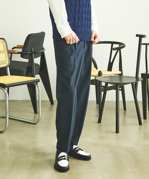 ABAHOUSE(アバハウス)の「1タック テーパード アンクルパンツ(その他パンツ・メンズ・ネイビー/グレイッシュベージュ/グレー・44/46/48)」の20枚目の写真