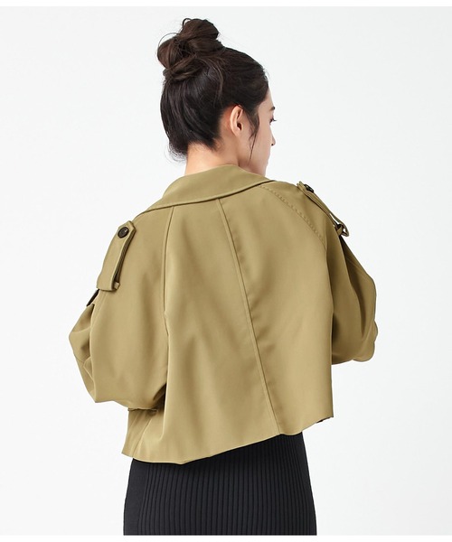ANAP（アナップ）の「ショートトレンチコート（トレンチコート・レディース・ベージュ・FREE）」の18枚目の写真