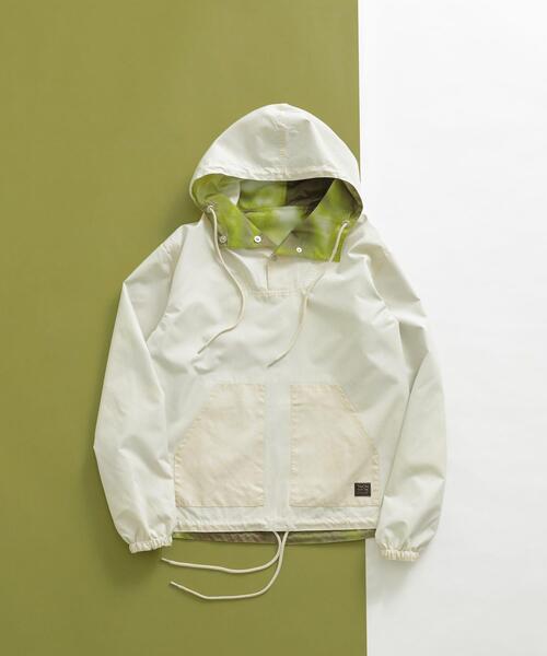ITEMS URBANRESEARCH(アイテムズ アーバンリサーチ)の「TAION Military Reversible Anorak(その他アウター・メンズ・その他1/グリーン系その他/ブラック/オリーブ・MEDIUM/LARGE)」の1枚目の写真