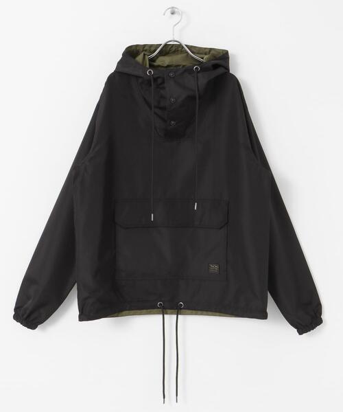 ITEMS URBANRESEARCH(アイテムズ アーバンリサーチ)の「TAION Military Reversible Anorak(その他アウター・メンズ・その他1/グリーン系その他/ブラック/オリーブ・MEDIUM/LARGE)」の11枚目の写真