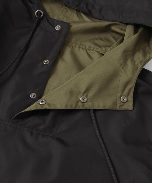 ITEMS URBANRESEARCH(アイテムズ アーバンリサーチ)の「TAION Military Reversible Anorak(その他アウター・メンズ・その他1/グリーン系その他/ブラック/オリーブ・MEDIUM/LARGE)」の13枚目の写真