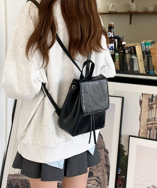 Miniministore(ミニミニストア)の「リュック レディース ミニリュック韓国風(バックパック/リュック・レディース・ブラック/ブラウン・FREE)」の7枚目の写真