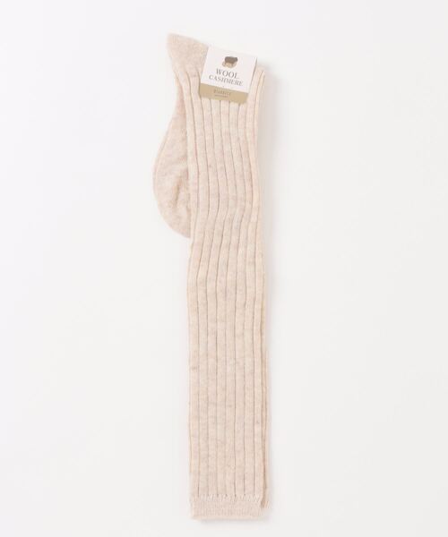 LUON(ルオン)の「LUON/カラフル ルーズハイソックス(ソックス/靴下・レディース・ミント/ホワイト/ブラウン/ピンク/グレー/ブラック/アイボリー・FREE)」の3枚目の写真