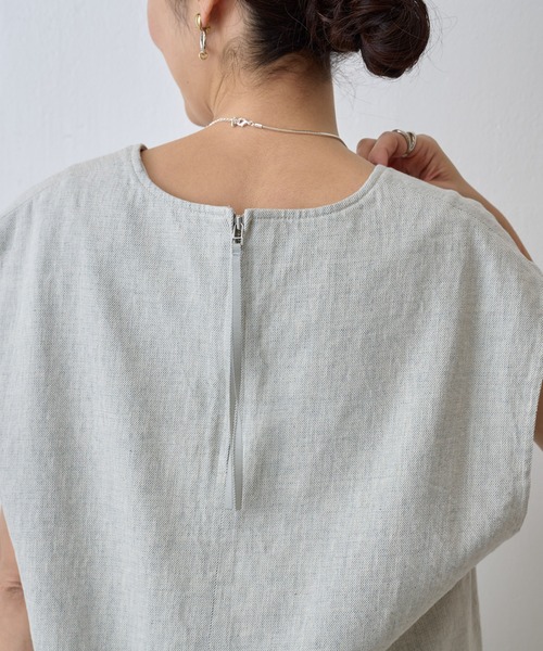 BEARDSLEY（ビアズリー）の「Reデニムタックバギーパンツ（チノパンツ・レディース・ブルー・FREE）」の19枚目の写真