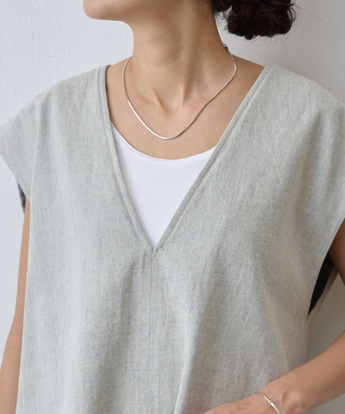 BEARDSLEY（ビアズリー）の「Reデニムタックバギーパンツ（チノパンツ・レディース・ブルー・FREE）」の18枚目の写真