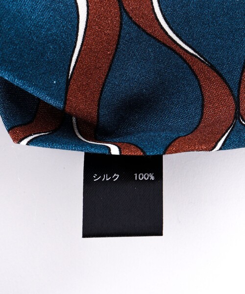 NOLLEY’S(ノーリーズ)の「EMME EFFE ウェーブモーションプリントネクタイ(ネクタイ・メンズ・ブルー系その他/ピンク系その他/グレー系その他・FREE)」の11枚目の写真