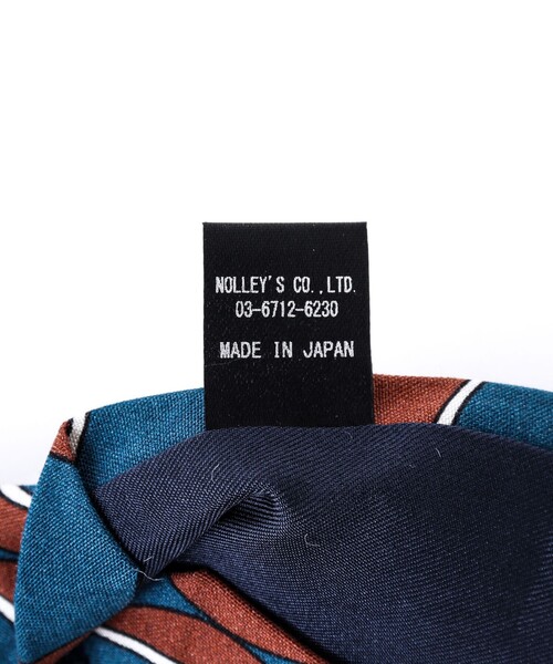 NOLLEY’S(ノーリーズ)の「EMME EFFE ウェーブモーションプリントネクタイ(ネクタイ・メンズ・ブルー系その他/ピンク系その他/グレー系その他・FREE)」の12枚目の写真
