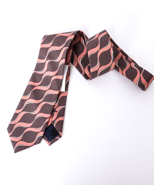 NOLLEY’S(ノーリーズ)の「EMME EFFE ウェーブモーションプリントネクタイ(ネクタイ・メンズ・ブルー系その他/ピンク系その他/グレー系その他・FREE)」の16枚目の写真