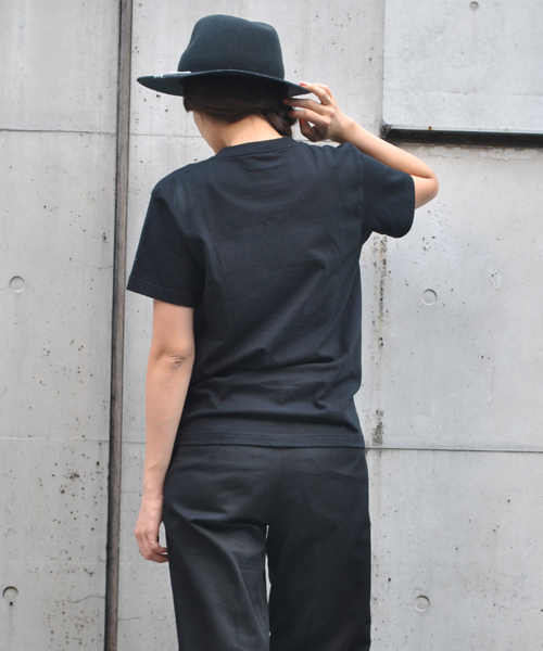 MILKFED.（ミルクフェド）の「S/S TEE MILITARY（Tシャツ/カットソー・レディース・ホワイト/ブラック/オリーブ/バーガンディー・MEDIUM/SMALL）」の11枚目の写真
