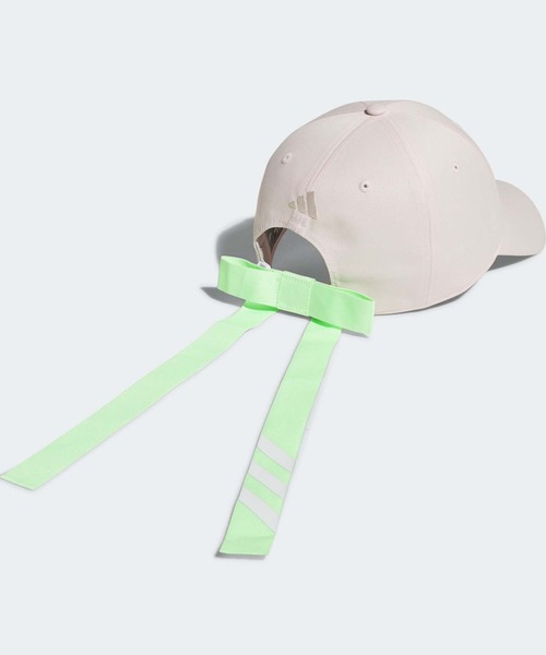 adidas（アディダス）の「スリーストライプス リボンキャップ【adidas Golf/アディダスゴルフ】（キャップ・レディース・ブラック/ピンク系その他/ホワイト・MEDIUM）」の10枚目の写真