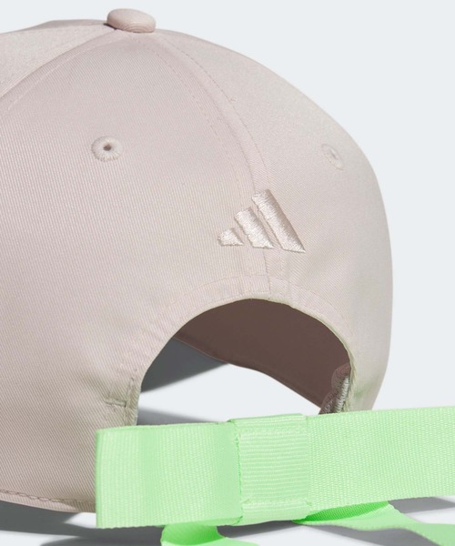adidas（アディダス）の「スリーストライプス リボンキャップ【adidas Golf/アディダスゴルフ】（キャップ・レディース・ブラック/ピンク系その他/ホワイト・MEDIUM）」の12枚目の写真