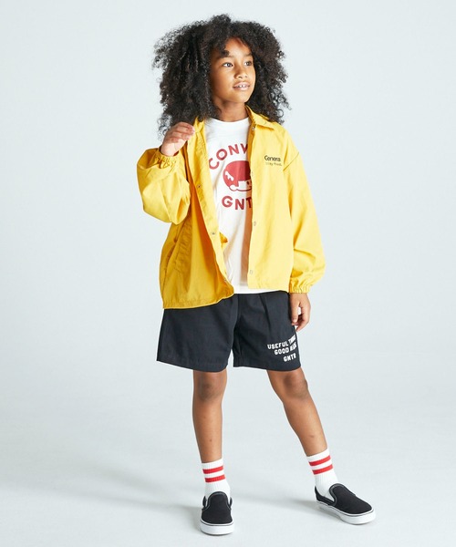 GENERATOR（ジェネレーター）の「ジェネレーター コーチJK（ナイロンジャケット・キッズ・グリーン/イエロー/ブラック・M/L/XL）」の7枚目の写真