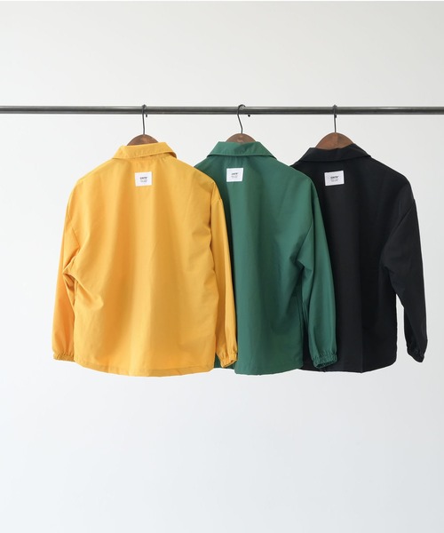 GENERATOR（ジェネレーター）の「ジェネレーター コーチJK（ナイロンジャケット・キッズ・グリーン/イエロー/ブラック・M/L/XL）」の13枚目の写真