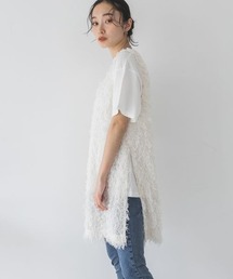 JEANASIS | ツイストフェザーヤーンNS/114455(ベスト)