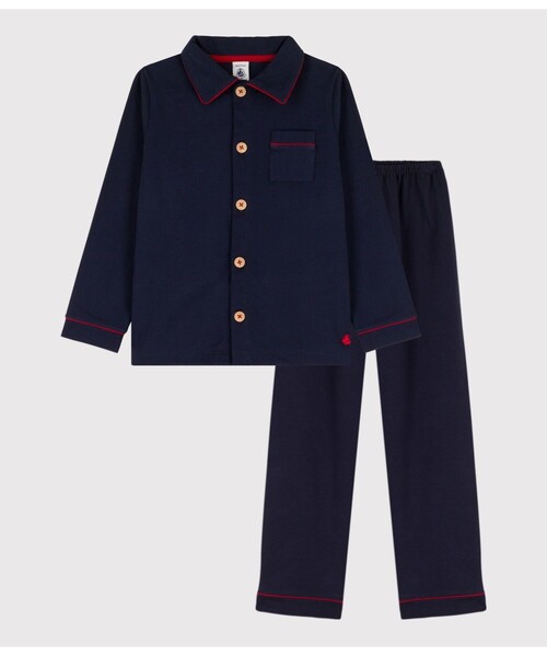 プチバトー PETIT BATEAU パジャマ　S相当　メンズ　レディース 楽天市場】マリニエール長袖パジャマ PETIT BATEAU プチバトー