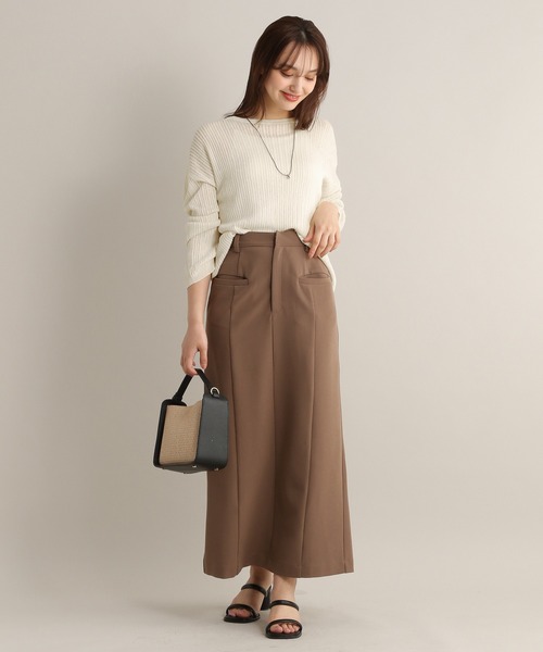 Andemiu(アンデミュウ)の「【ピンクZOZO限定カラー】メッシュニット113917(ニット/セーター・レディース・グリーン/ブラック/ブルー/オフホワイト/ピンク・FREE)」の14枚目の写真