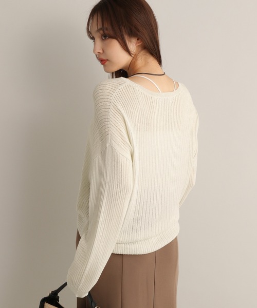 HYEON  即完売　ピンクニット　新品未使用 新品・未使用】STYLMIXER ピンク ニットセーター FREEサイズ