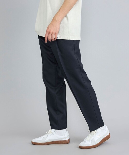 coen（コーエン）の「センタープレスポリツイルテーパードスラックス（スラックス・メンズ・ブラック/ダークグレー/ベージュ/ネイビー・S/M/L/XL）」の4枚目の写真