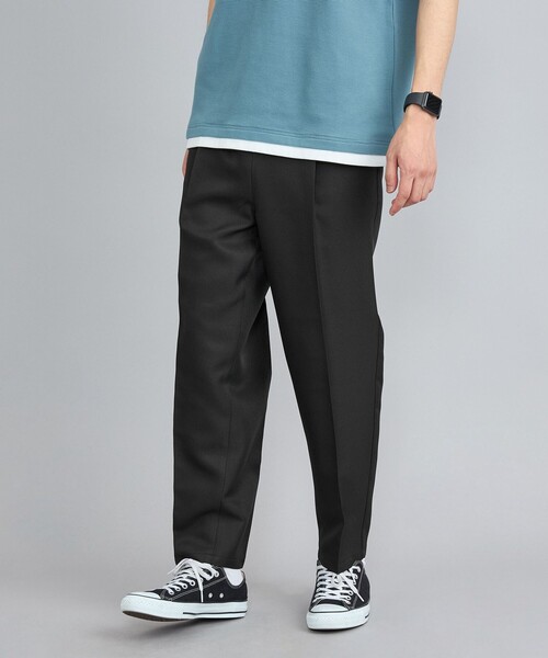 coen（コーエン）の「センタープレスポリツイルテーパードスラックス（スラックス・メンズ・ブラック/ダークグレー/ベージュ/ネイビー・S/M/L/XL）」の14枚目の写真