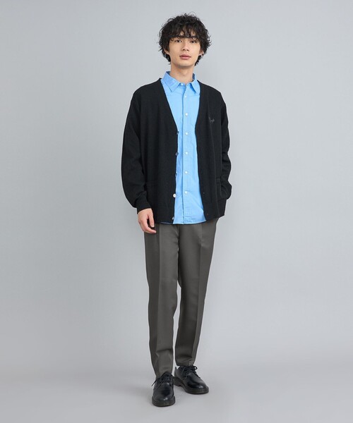 coen（コーエン）の「センタープレスポリツイルテーパードスラックス（スラックス・メンズ・ブラック/ダークグレー/ベージュ/ネイビー・S/M/L/XL）」の22枚目の写真