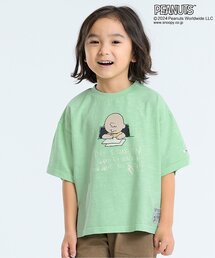 PEANUTSコラボ ガーメントダイTシャツ
