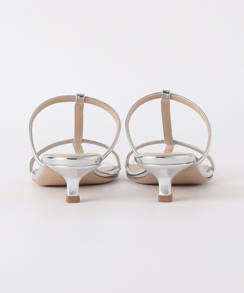FABIO RUSCONI(ファビオルスコーニ)の「<FABIO RUSCONI>THIN STRAP サンダル<Select by EMMEL REFINES>(サンダル・レディース・シルバー/ブラック・36/37/38)」の4枚目の写真