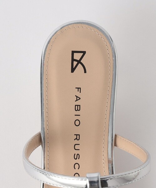 FABIO RUSCONI(ファビオルスコーニ)の「<FABIO RUSCONI>THIN STRAP サンダル<Select by EMMEL REFINES>(サンダル・レディース・シルバー/ブラック・36/37/38)」の16枚目の写真