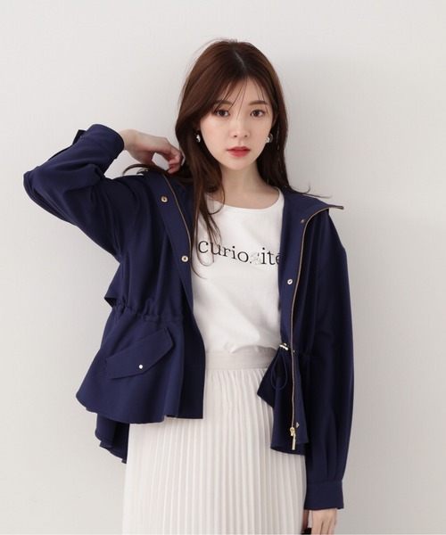 PROPORTION BODY DRESSING（プロポーションボディドレッシング）の「パールロゴＴシャツ / 1214160405（Tシャツ/カットソー・レディース・ダークグレー/ホワイト・FREE）」の12枚目の写真