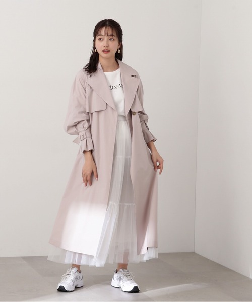 PROPORTION BODY DRESSING（プロポーションボディドレッシング）の「パールロゴＴシャツ / 1214160405（Tシャツ/カットソー・レディース・ダークグレー/ホワイト・FREE）」の8枚目の写真