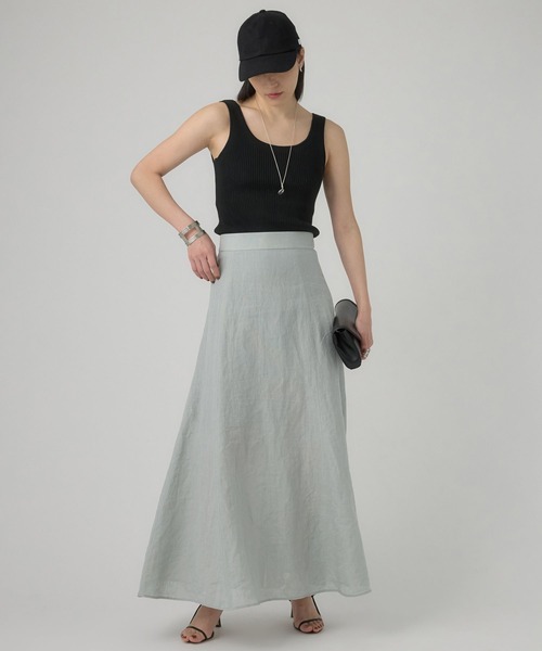 Chaos(カオス)の「Chaos(カオス)/アンバーリネンスカート(スカート・レディース・ライトグレー/ホワイト系その他6・FREE)」の17枚目の写真