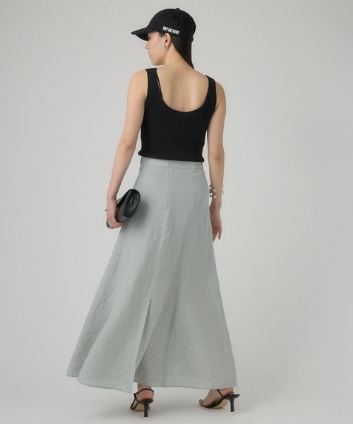 Chaos(カオス)の「Chaos(カオス)/アンバーリネンスカート(スカート・レディース・ライトグレー/ホワイト系その他6・FREE)」の19枚目の写真