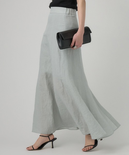 Chaos(カオス)の「Chaos(カオス)/アンバーリネンスカート(スカート・レディース・ライトグレー/ホワイト系その他6・FREE)」の11枚目の写真