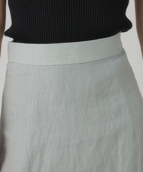 Chaos(カオス)の「Chaos(カオス)/アンバーリネンスカート(スカート・レディース・ライトグレー/ホワイト系その他6・FREE)」の7枚目の写真