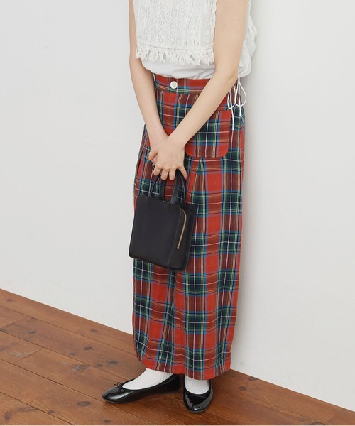 フィグロンドン　アリスチェックスカート fig London（フィグロンドン）の「○Alice check skirt
