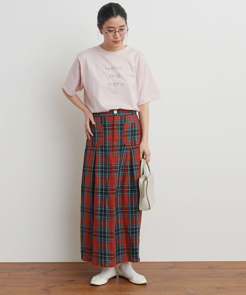 fig London（フィグロンドン）の「○Alice check skirt