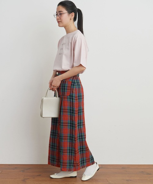 fig London（フィグロンドン）の「○Alice check skirt