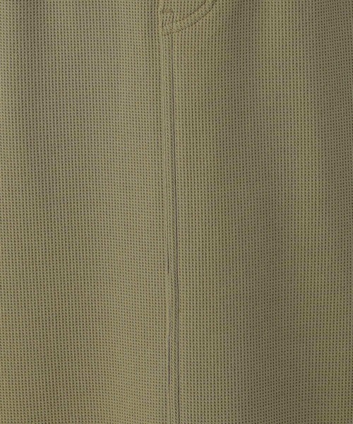 studio CLIP（スタディオクリップ）の「ワッフル織ナロースカート[プチサイズあり]（スカート・レディース・カーキ/ブラック/ブラウン/ネイビー・PF/LARGE/MEDIUM/ﾌﾘｰ(L)）」の10枚目の写真