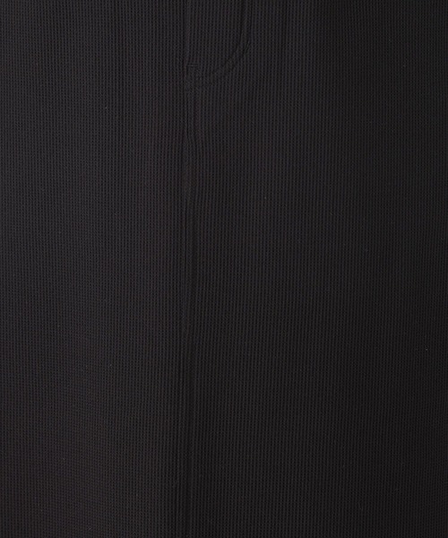 studio CLIP（スタディオクリップ）の「ワッフル織ナロースカート[プチサイズあり]（スカート・レディース・カーキ/ブラック/ブラウン/ネイビー・PF/LARGE/MEDIUM/ﾌﾘｰ(L)）」の8枚目の写真