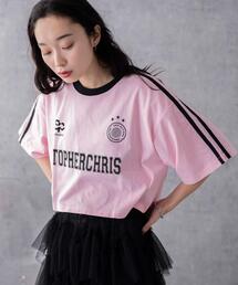 WEGO/ライングラフィックショートT