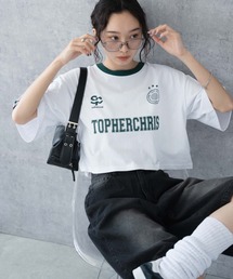 WEGO/ライングラフィックショートT