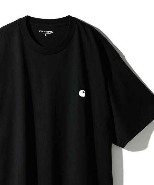 Carhartt WIP（カーハートダブリューアイピー）の「【Carhartt WIP】S/S MADISON T-SHIRT（Tシャツ/カットソー・メンズ・ブラック/ホワイト/ブルー/グリーン・L/M/XL）」の2枚目の写真
