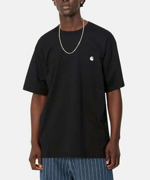 Carhartt WIP（カーハートダブリューアイピー）の「【Carhartt WIP】S/S MADISON T-SHIRT（Tシャツ/カットソー・メンズ・ブラック/ホワイト/ブルー/グリーン・L/M/XL）」の7枚目の写真