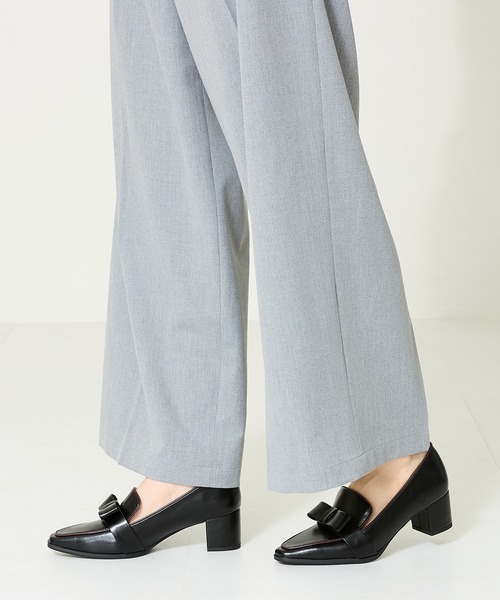 結びリボン ブラックローファー TOD'S トッズ XXW59C0EN90 SHA ローファー HOOK レディース