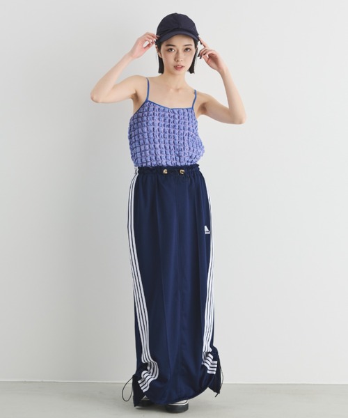 MERLOT（メルロー）の「ポップコーンキャミソール（キャミソール・レディース・ブルー/ブラック・FREE）」の22枚目の写真