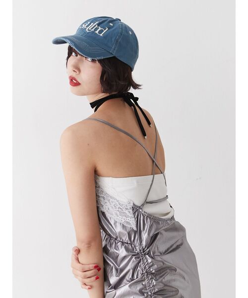 jouetie（ジュエティ）の「メタリックレースキャミワンピース（ワンピース・レディース・ピンク/シルバー・MEDIUM）」の17枚目の写真