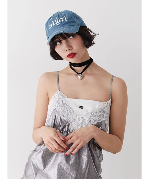 jouetie（ジュエティ）の「メタリックレースキャミワンピース（ワンピース・レディース・ピンク/シルバー・MEDIUM）」の19枚目の写真