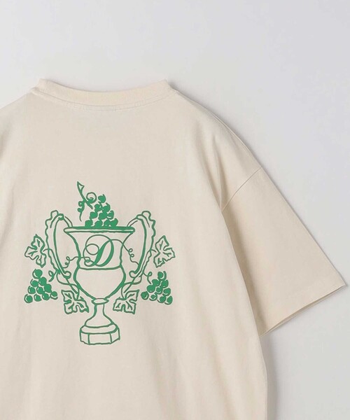 Drole De Monsieur(ドロール ド ムッシュ)の「<DROLE DE MONSIEUR> BLASON Tシャツ(Tシャツ/カットソー・メンズ・ネイビー/オフホワイト・L/M)」の1枚目の写真